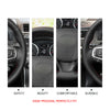 Car steering wheel cover for Toyota Avensis 2015-2019 / Camry 2015-2017 / Avalon 2013-2018 / Harrier 2013-2020