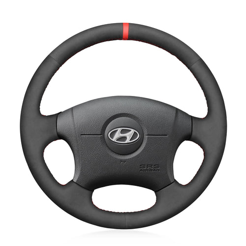 Car steering wheel cover for Hyundai Elantra 2001-2008