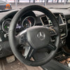 MEWANT Hand Stitch Car Steering Wheel Cover for Mercedes Benz G-Class W463 2013-2018 / GL-Class X166 2013-2016 / M-Class W166 2012-2015