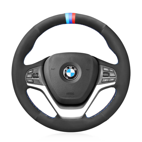 Car steering wheel cover for BMW X5 F15 2013-2018 / X6 F16 2014-2019