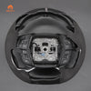 MEWANT Hand Stitch Car Steering Wheel Cover for Citroen C4 / C4 Picasso / Grand C4 Picasso / C4 SpaceTourer / Grand C4 SpaceTourer
