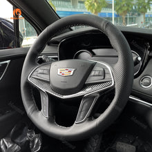 Load image into Gallery viewer, MEWANT Hand Stitch Car Steering Wheel Cover Cadillac CT6 2016-2018 / XT5 2016-2018
