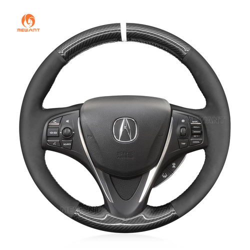 Car steering wheel cover for Acura TLX 2015-2020