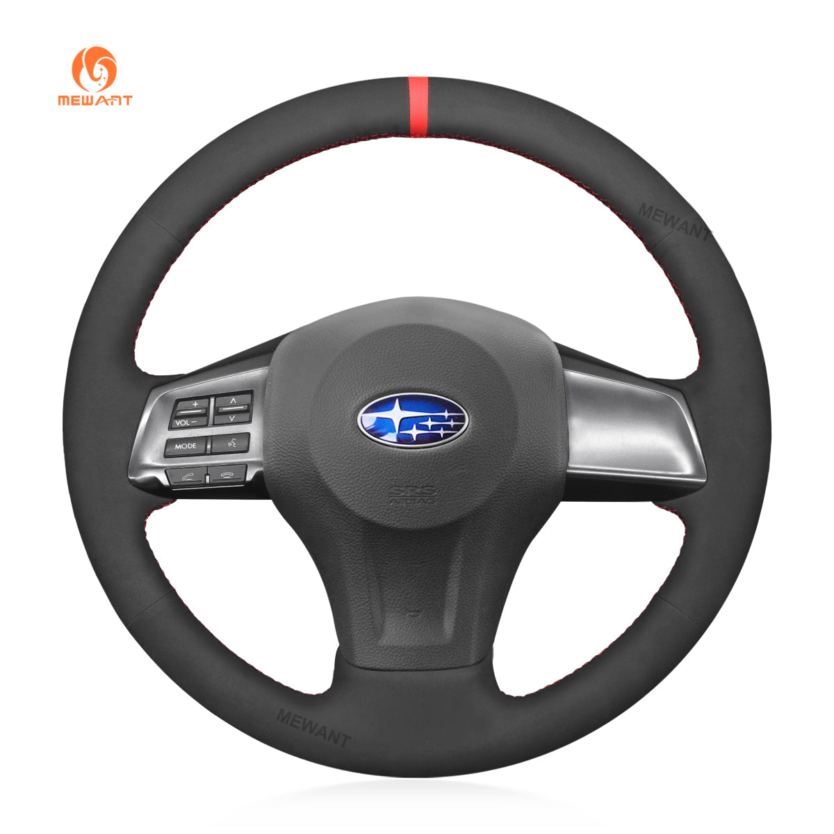 Car Steering Wheel Cover for Subaru Forester / Legacy / Outback / XV (Crosstrek) / Impreza