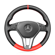 Load image into Gallery viewer, Car Steering Wheel Cover for Mercedes Benz W246 W204 C117 C218 W212 X156 X204
