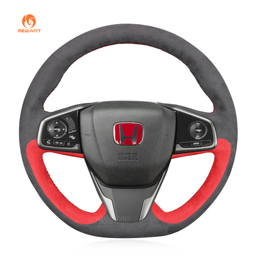 Car steering wheel cover for Honda Civic Type R (X/10) 2017-2021