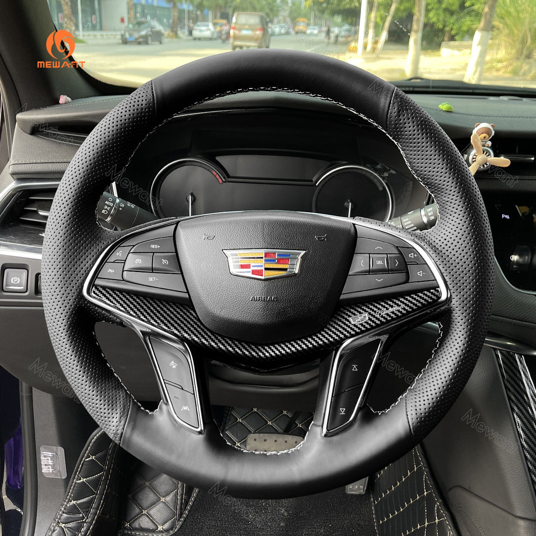 Car Steering Wheel Cover Cadillac CT6 2016-2018 / XT5 2016-2018
