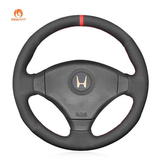 Car steering wheel cover for Honda Integra Type R DC2 1998-2000 / Civic Type R EK9 1997-2000 / Accord Type R 1999-2002