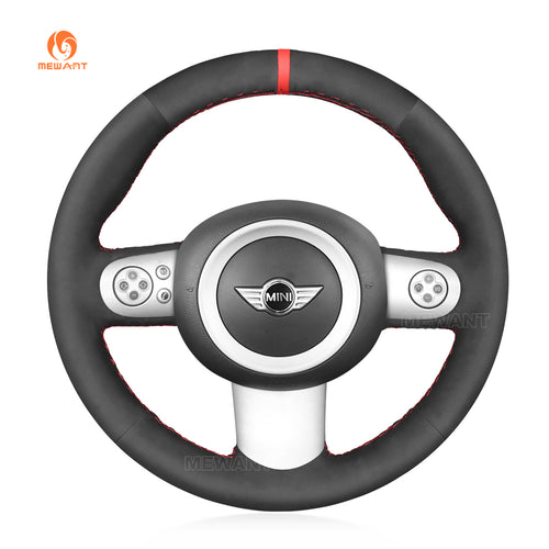 Car steering wheel cover for Mini (Hatchback/Mini R50/R52/R53) 2001-2006 / Convertible 2004-2008