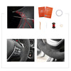 MEWANT Dark Grey Alcantara Car Steering Wheel Cover for BMW 3 Series F30 F34 F22 F23 F32 F33 F36