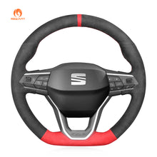 Load image into Gallery viewer, Car steering wheel cover for Seat Leon 2020-2021 / Ateca 2020-2021 / Tarraco 2020-2021
