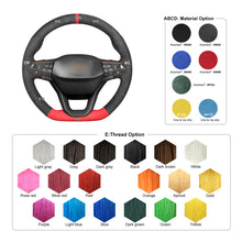 Load image into Gallery viewer, MEWANT Hand Stitch Alcantara Car Steering Wheel Cover for Seat Cupra Leon 2020-2021
