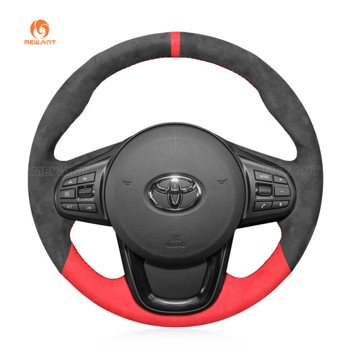 Car Steering Wheel Cover for Toyota Supra GR Supra 2019 2020 2021