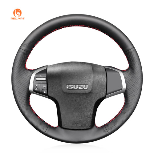 MEWANT Car Steering Wheel Cover for Isuzu D-Max 