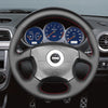 MEWANT Hand Stitch Car Steering Wheel Cover for Subaru Impreza WRX 2002-2004