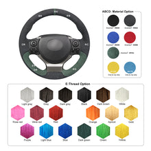 Load image into Gallery viewer, MEWANT Alcantara Car Steering Wheel Cover for Lexus IS 200t 250 300 350 F Sport RC CT 200h NX 
