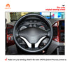Car Steering Wheel Cover for Mitsubishi L200 2006-2015 / Triton 2006-2012