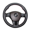 Car steering wheel cover for Volkswagen VW Touareg 2010-2018
