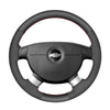 Car Steering Wheel Cover for Chevrolet (Chevy) Aveo 2004-2011/ Kalos 2003-2009 / Lacetti 2004-2009 / Nubira 2006-2010 / for Pontiac G3 2009 /  for Holden Barina 2005-2011 / Viva 2005-2008