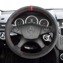 Bild in den Galerie-Viewer laden, Car Steering Wheel Cover for Mercedes Benz C-Class W204 2007-2011
