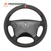 Car Steering Wheel Cover for Mercedes Benz CLK-Class W208 C208 / E-Class W210 / G-Class W463