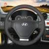 Car Steering Wheel Cover for Hyundai Coupe 2002-2007 / Tiburon 2003-2006