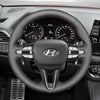 Car Steering Wheel Cover for Hyundai i30 N 2018-2020 / Veloster N 2019-2021Car Steering Wheel Cover for Hyundai Elantra (N Line) 2021-2024 / Elantra N 2022-2023 / Veloster N 2019-2022 / i20 N 2021-2024 / i20 N Line 2021-2023 / i30 N 2017-2023 / i30 N Line 2017-2023 / Kona N 2021-2023