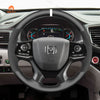MEWANT Carbon Fiber Suede Car Steering Wheel Cover for Honda Pilot Passport Odyssey