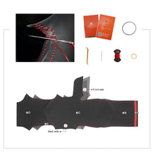 Carica l&#39;immagine nel visualizzatore di Gallery, MEWANT Hand Stitching Carbon Fiber Red Suede Car Steering Wheel Cover for Toyota Supra GR Supra 2019-2021
